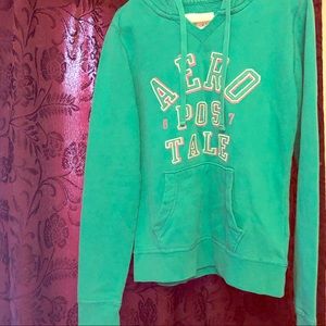 Aeropostale Juniors Green Sweater